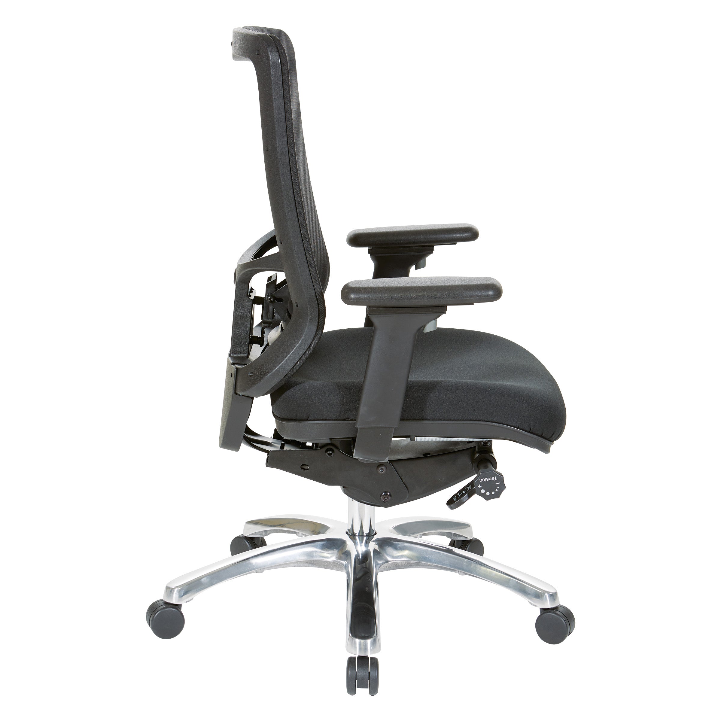 Mesh High Back Chair Coal